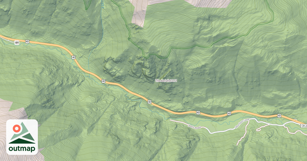 Map of The Aerialist