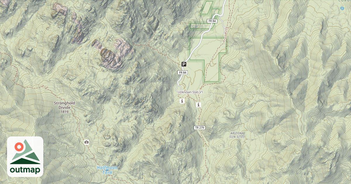 Map of Unknown Slab