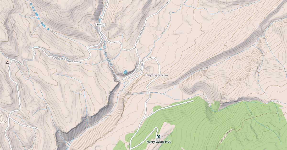 Map preview of Larry's Route