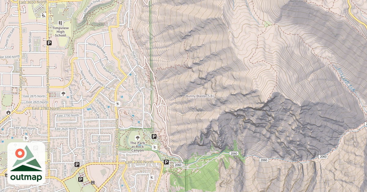 Map of Bunny Blaster