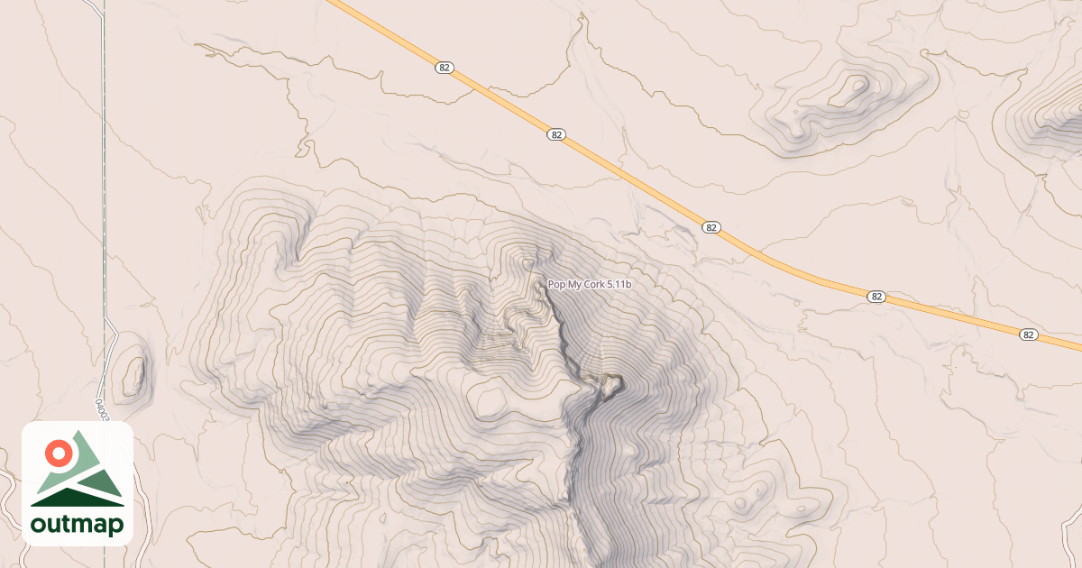Map of Pop My Cork