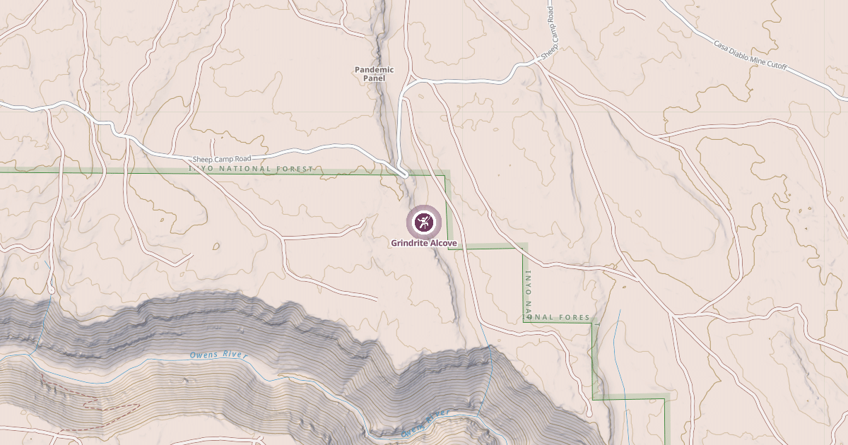 Map preview of Grindrite Alcove