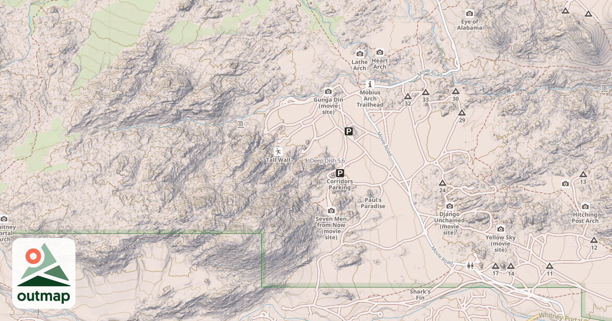 Map of Deep Dish