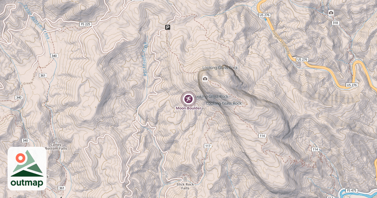 Map of Moon Boulder