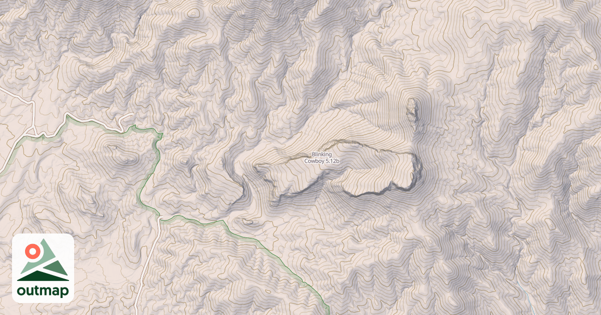 Map of Blinking Cowboy