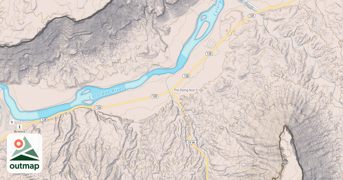 Map of The Flying Nun