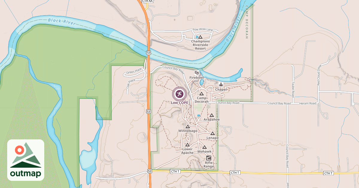 Map of Low COPE