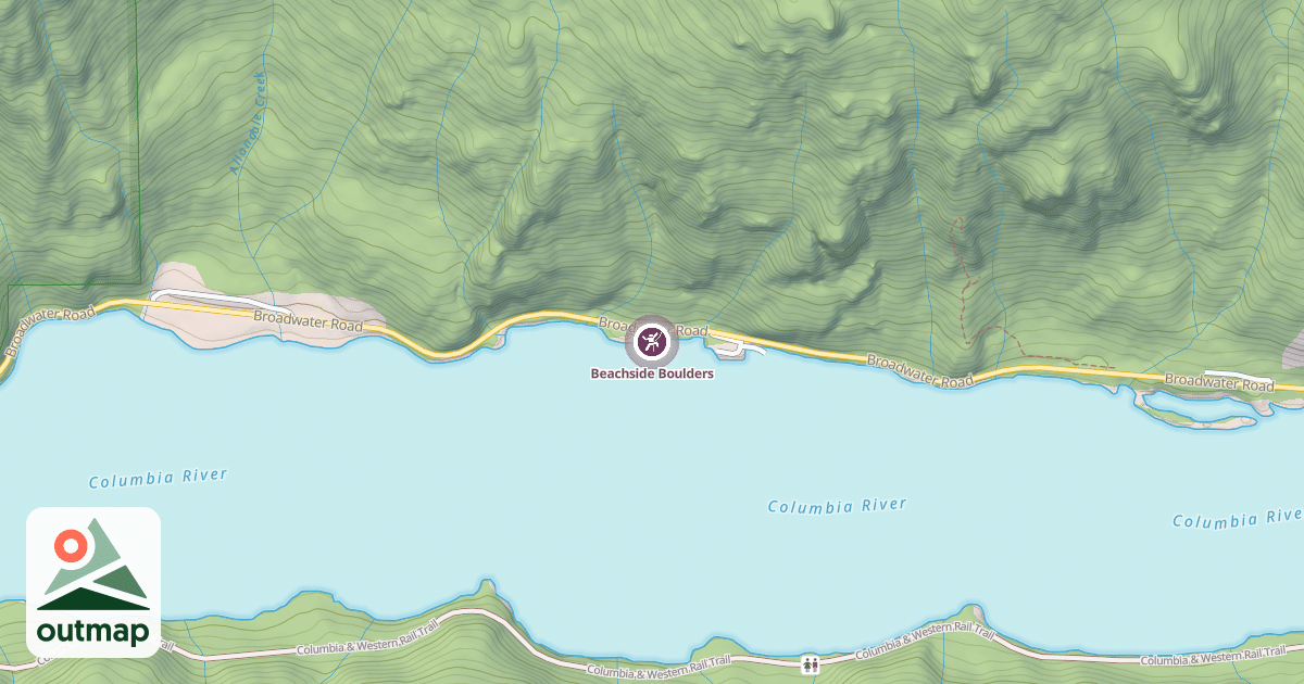 Map of Beachside Boulders