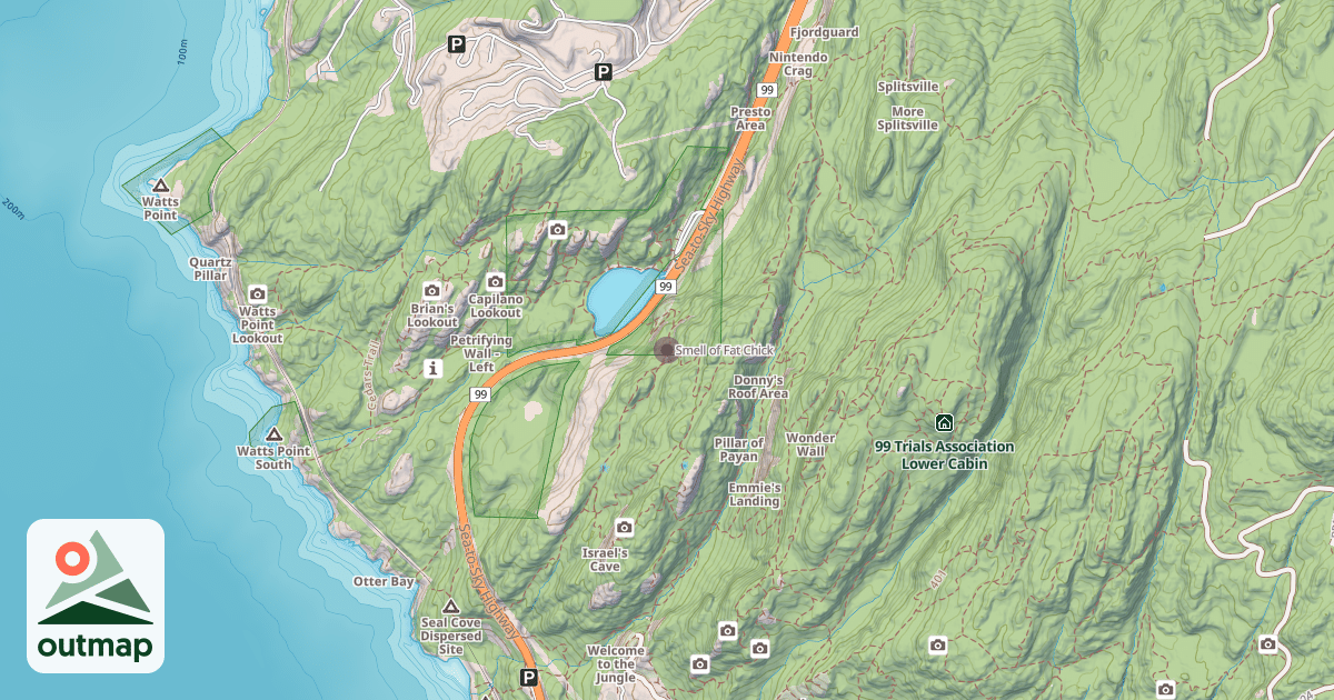 Map of Smell of Fat Chick
