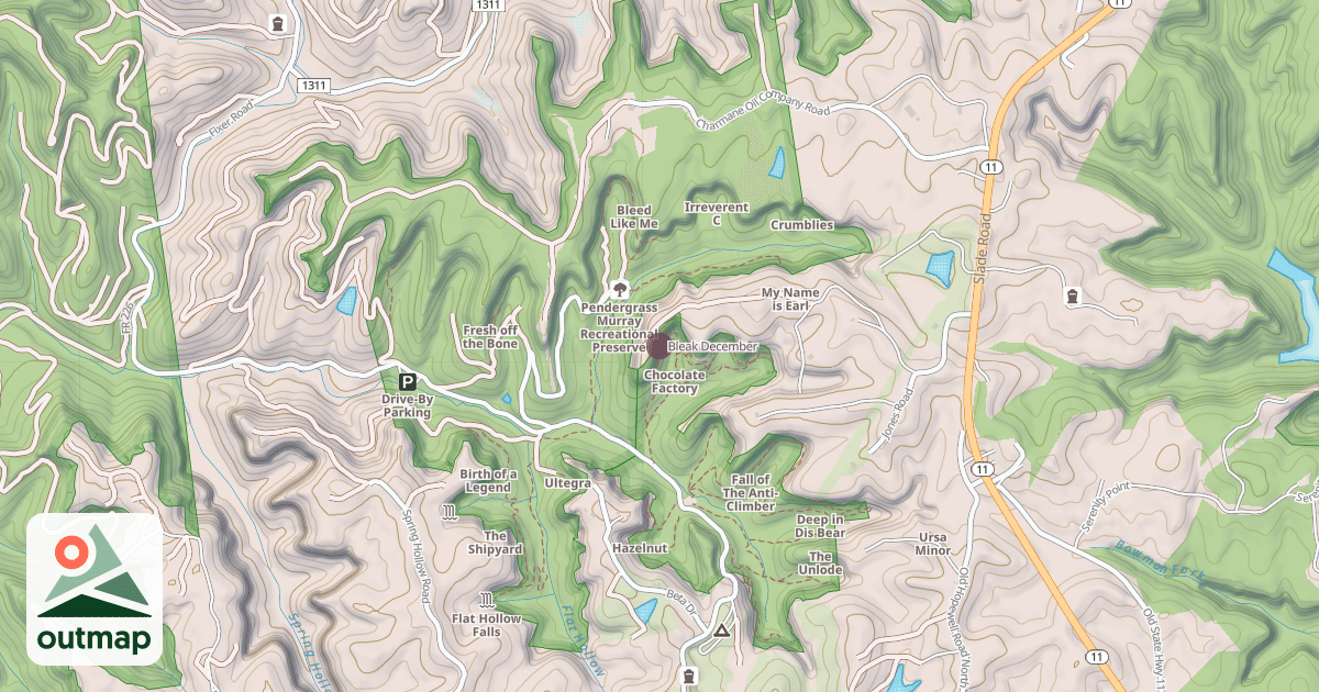 Map of Bleak December