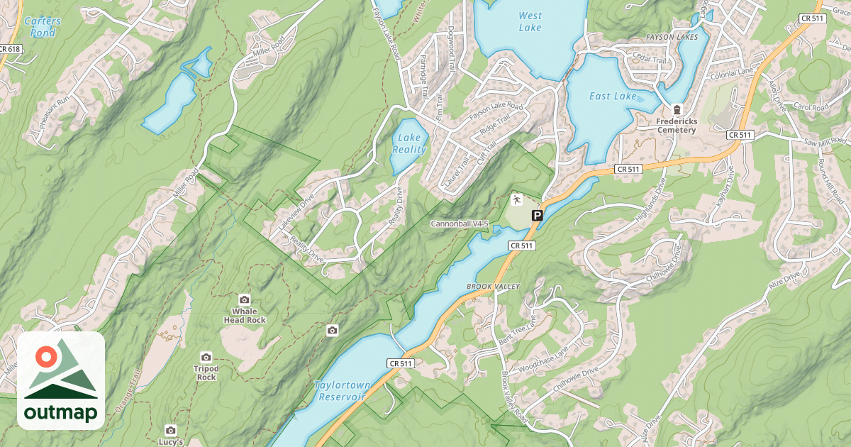Map of Cannonball