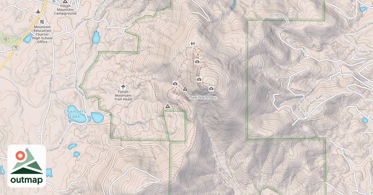 Map of Think Pink