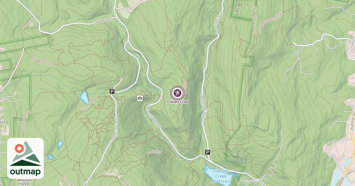 Map of Creepy Crag