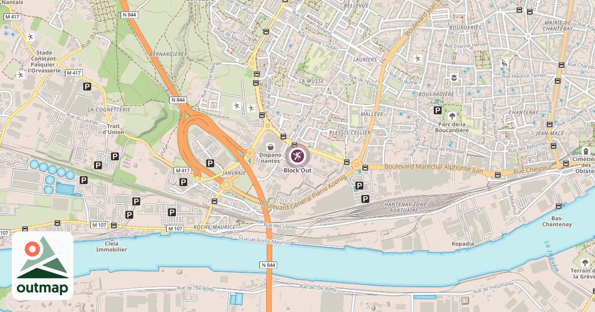 Map of Block'Out