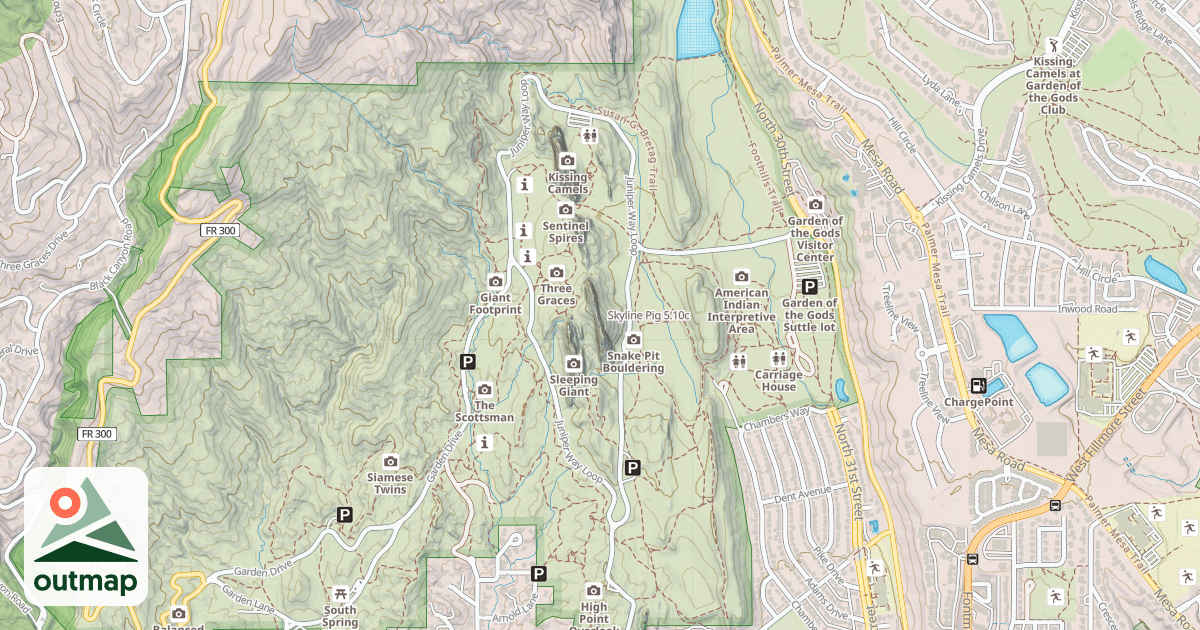 Map of Skyline Pig