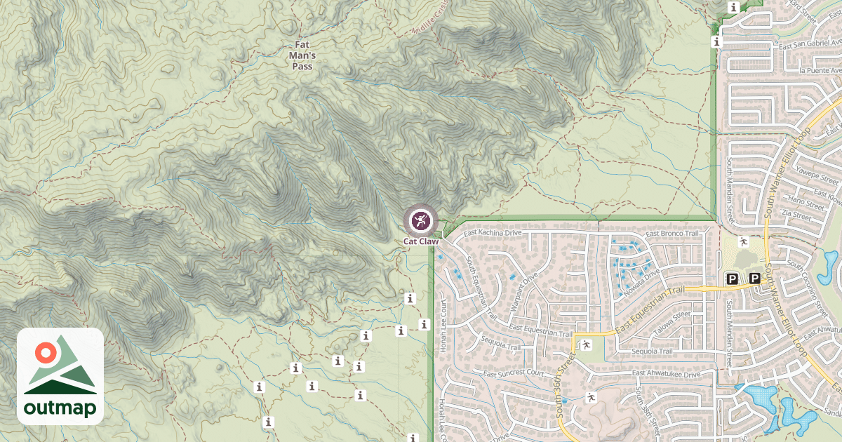 Map of Cat Claw