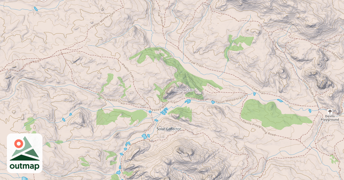 Map of Hammer