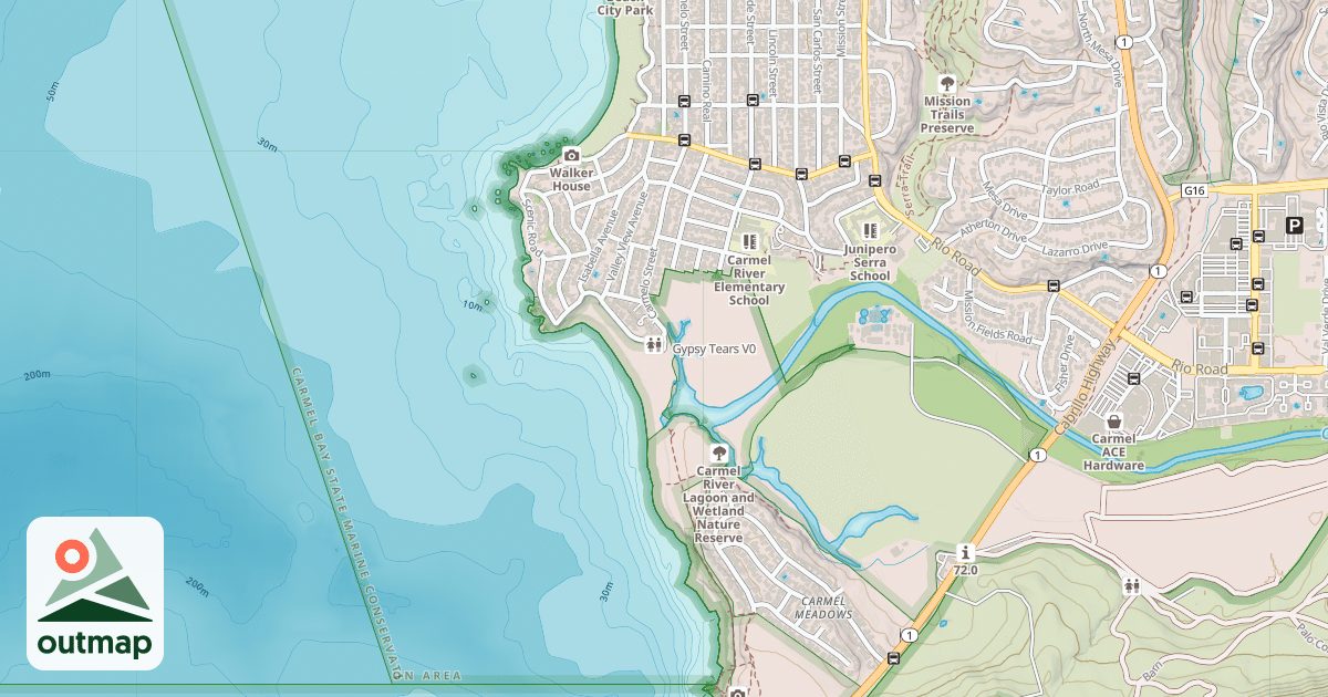 Map of Gypsy Tears