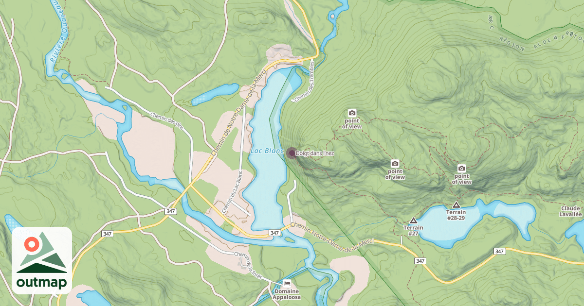 Map of Doigt dans l’nez