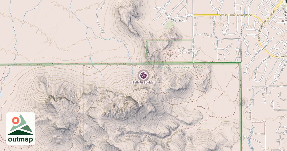 Map of BMMFP Boulder