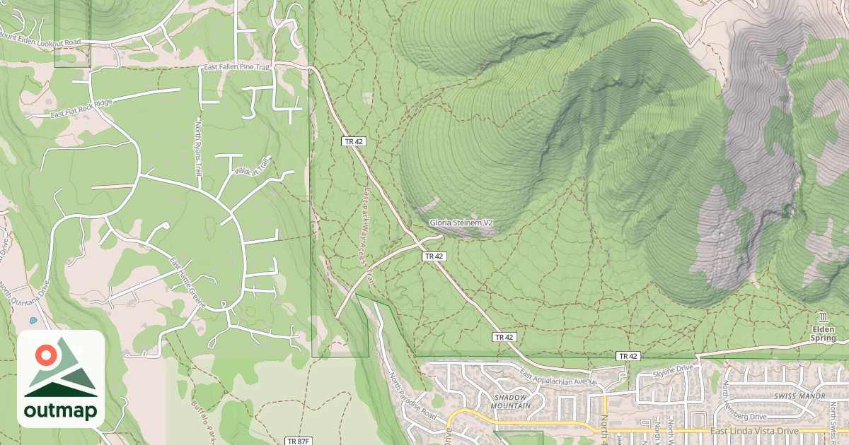 Map of Gloria Steinem