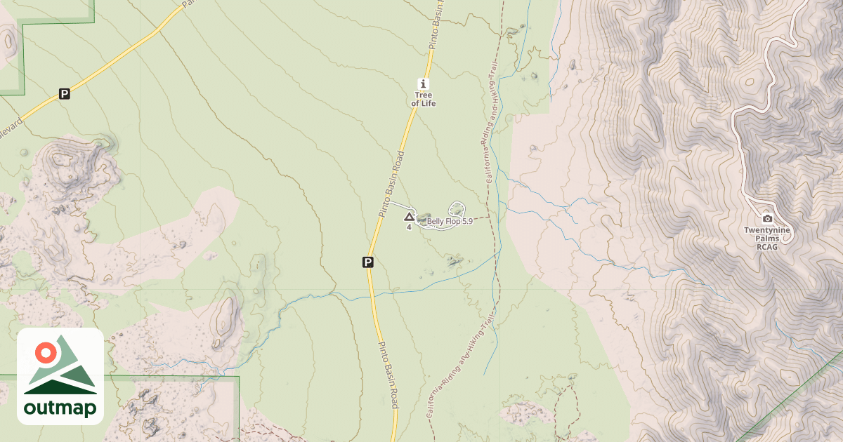 Map of Belly Flop