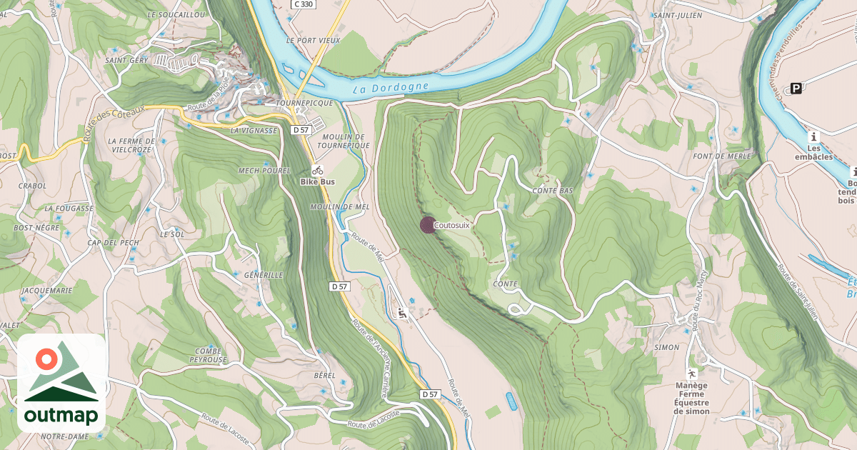 Map of Coutosuix