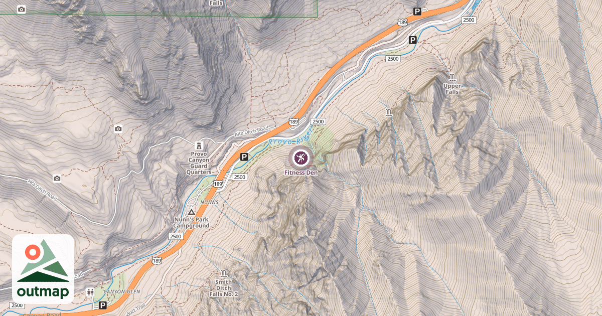 Map of Fitness Den