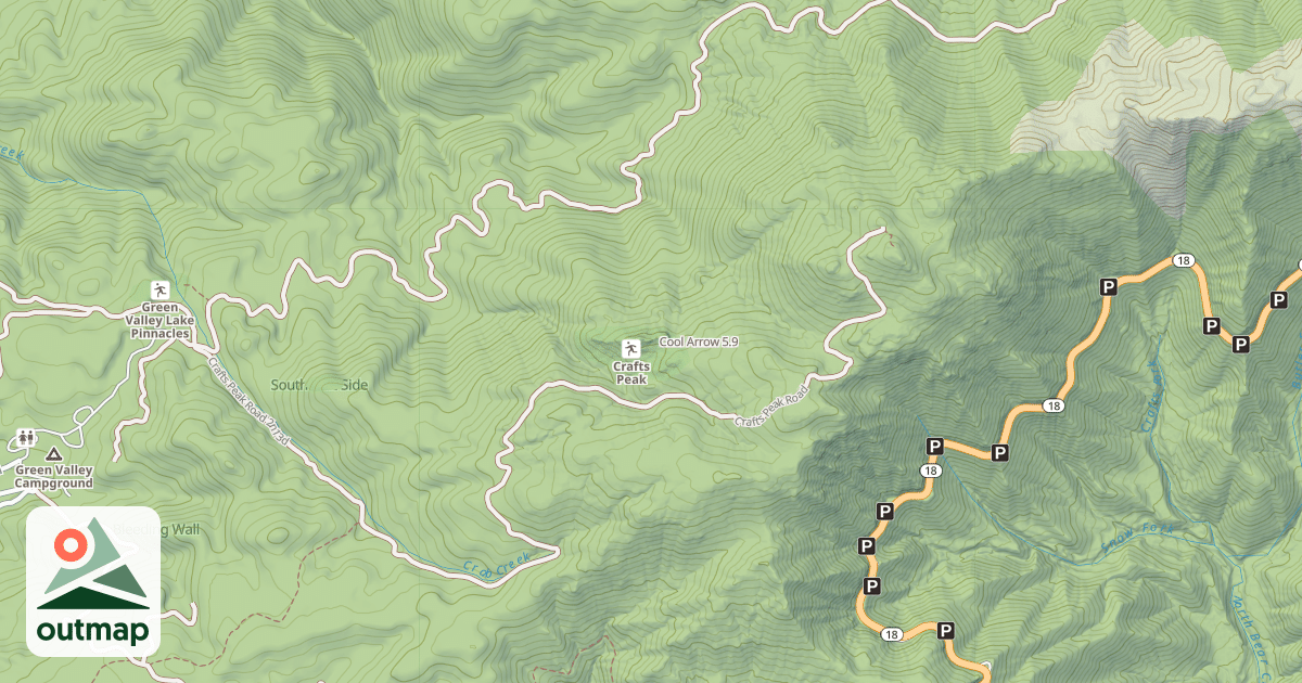 Map of Cool Arrow