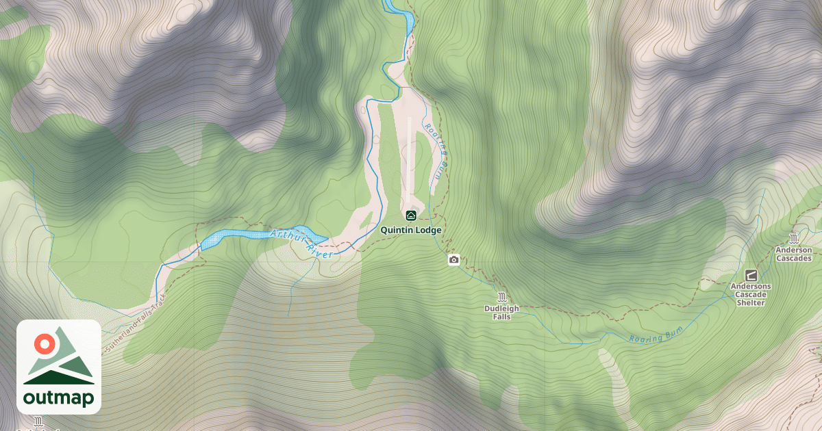 Map of Quintin Lodge