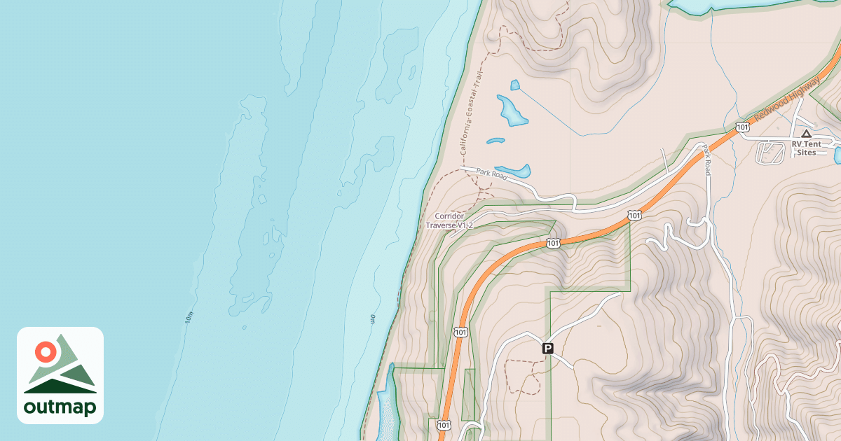 Map of Corridor Traverse