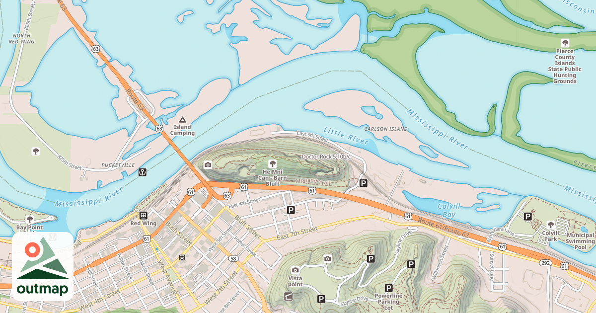 Map of Doctor Rock