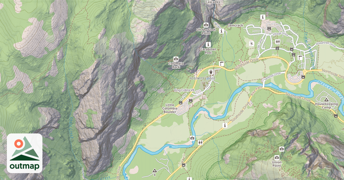 Map of King Cobra