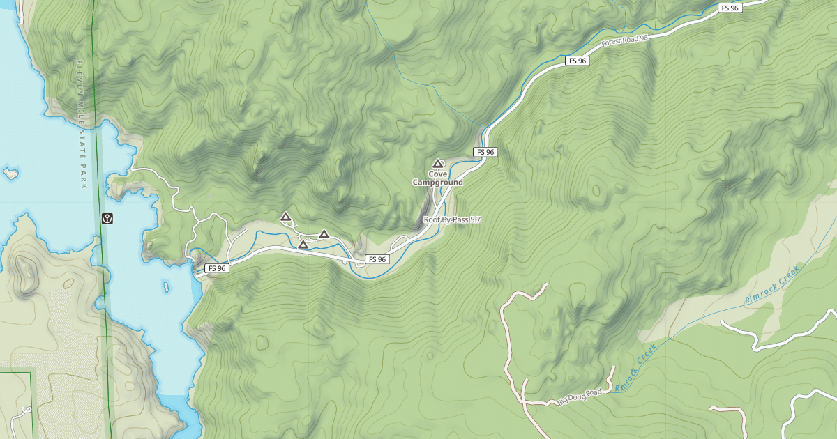 Map preview of Roof By-Pass