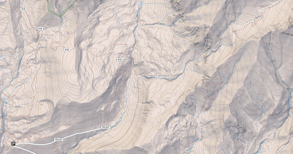 Map preview of Natura Selvaggia
