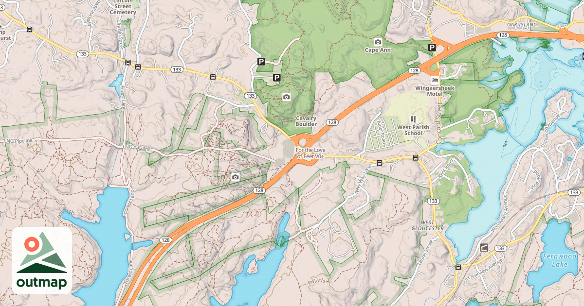 Map of For the Love of Feet