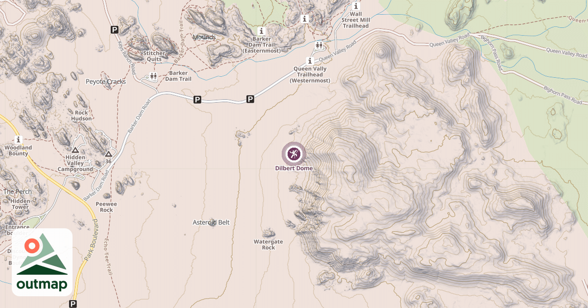 Map of Dilbert Dome