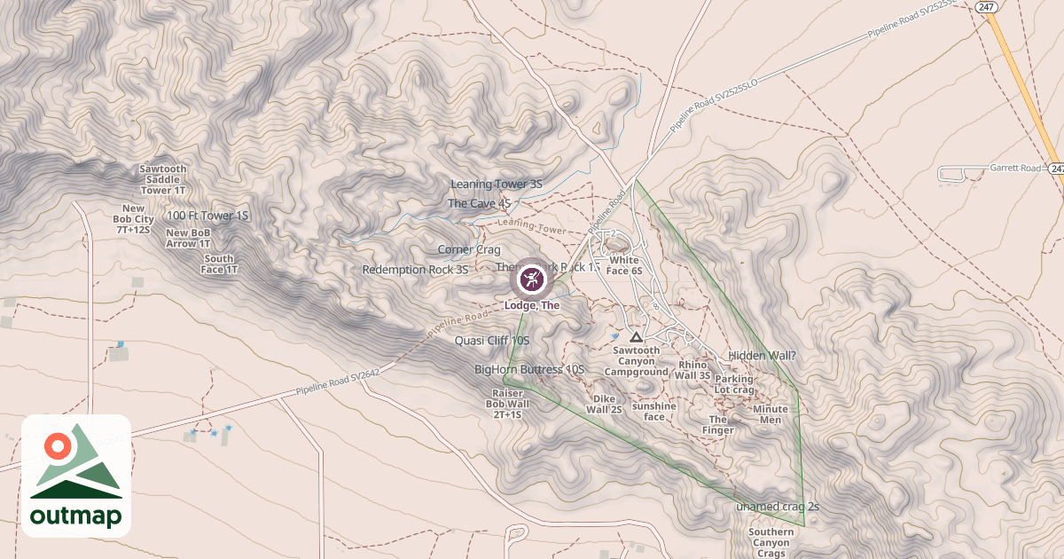 Map of Lodge, The