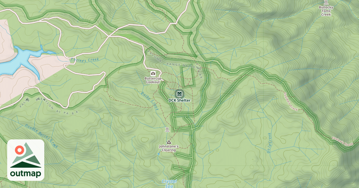 Map of DCK Shelter