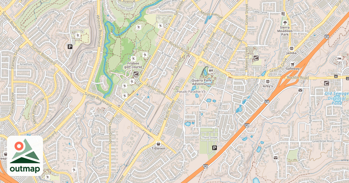 Map of Pseudo Paradise