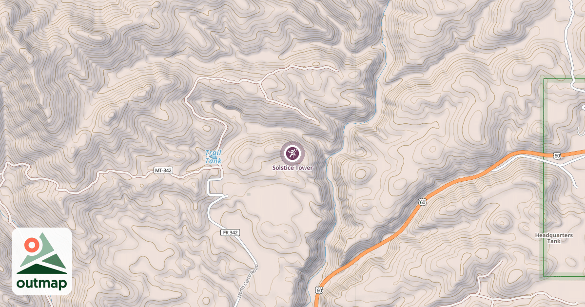 Map of Solstice Tower