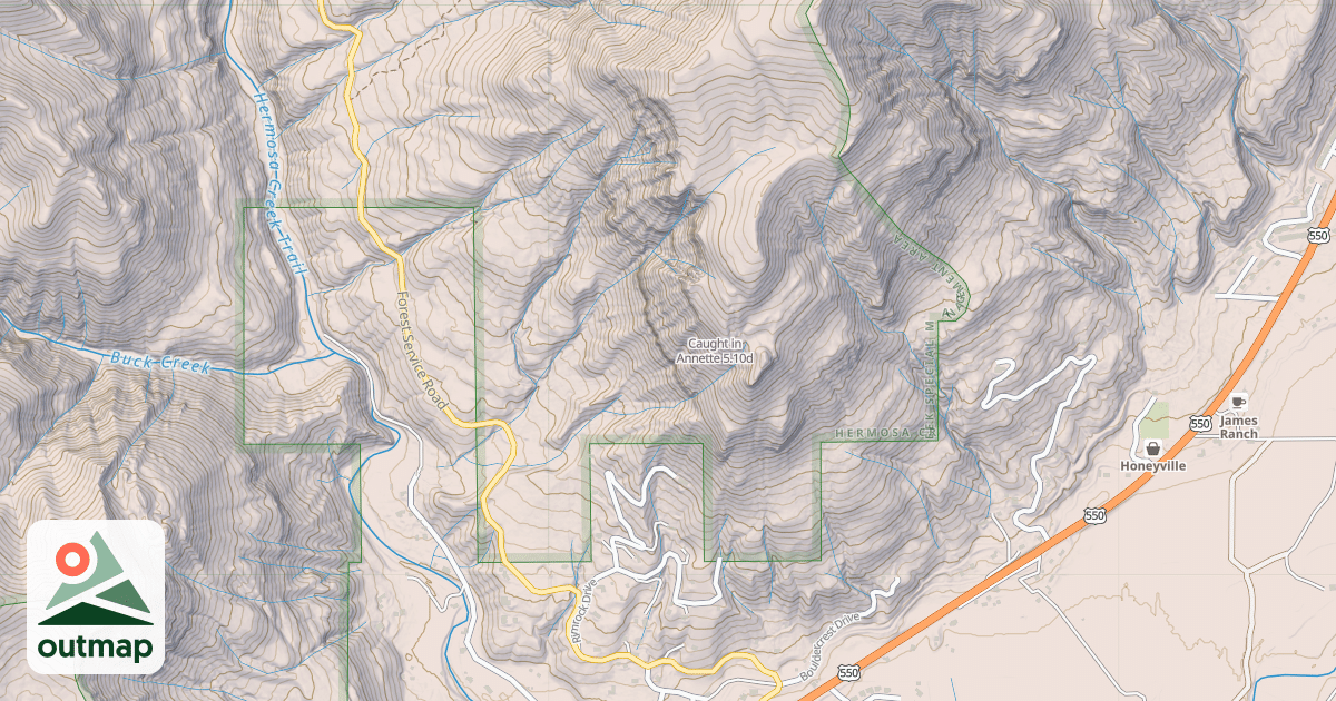 Map of Caught in Annette