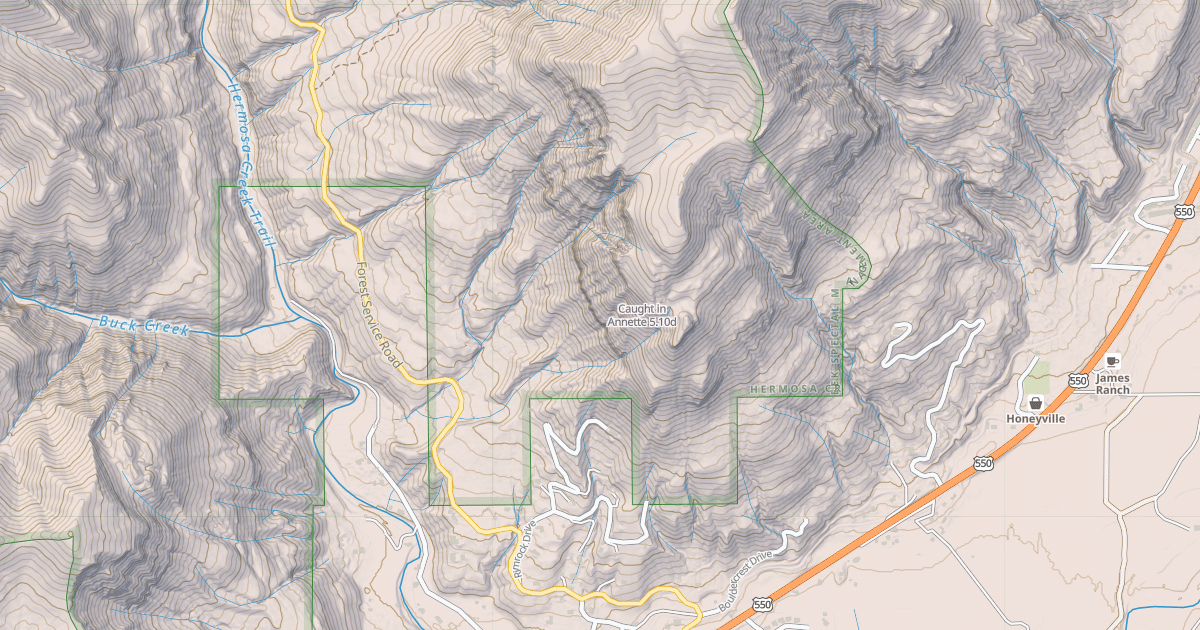 Map preview of Caught in Annette