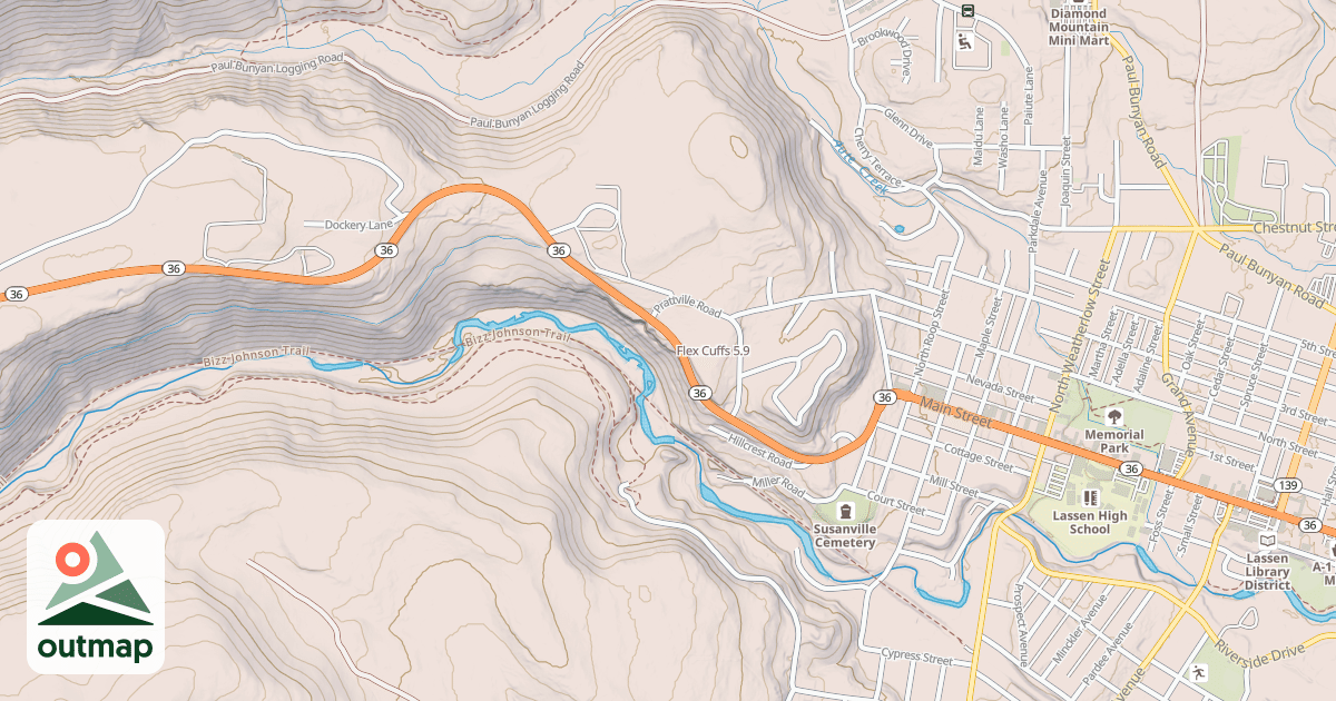Map of Flex Cuffs