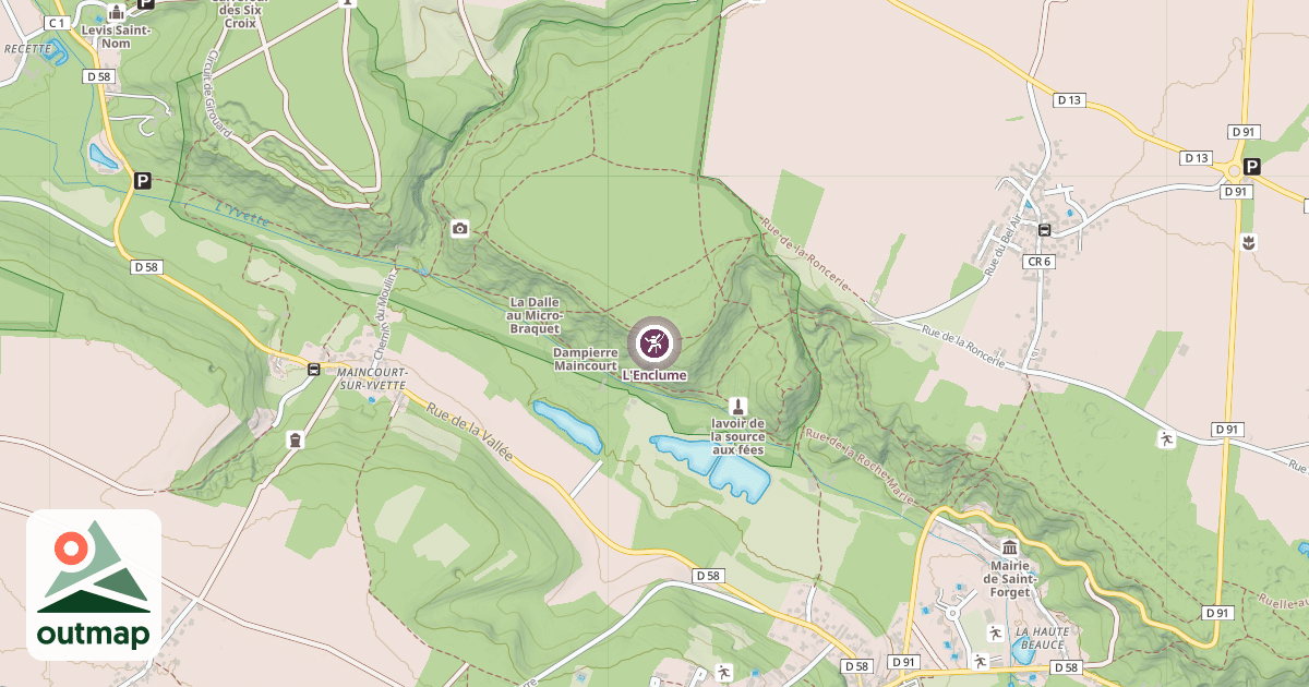 Map of L'Enclume
