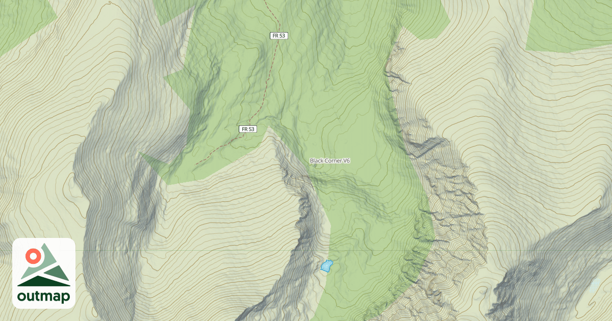 Map of Black Corner