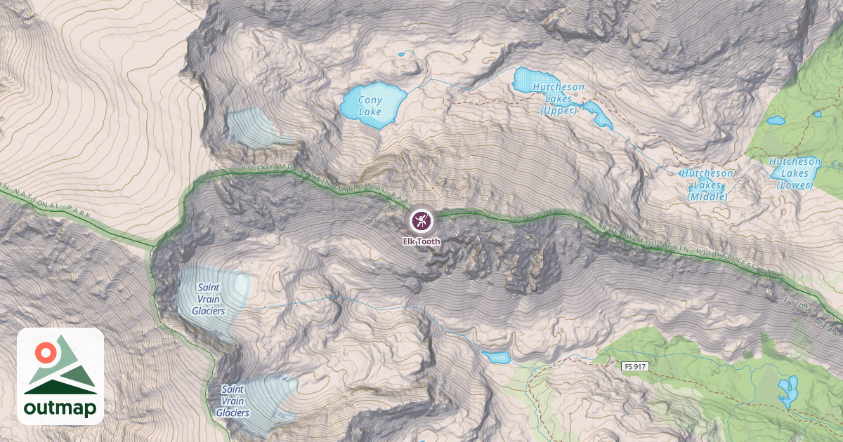 Map of Elk Tooth