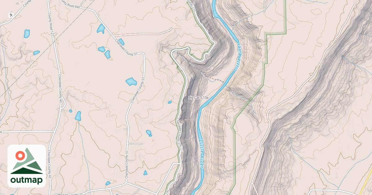 Map of Big Cat