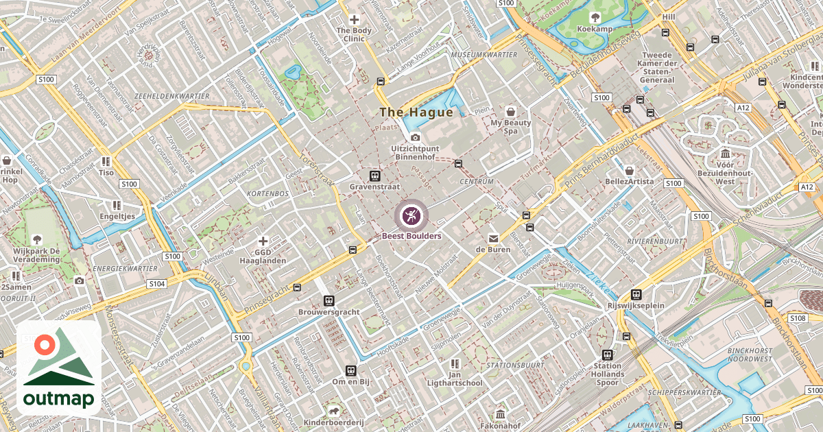 Map of Beest Boulders