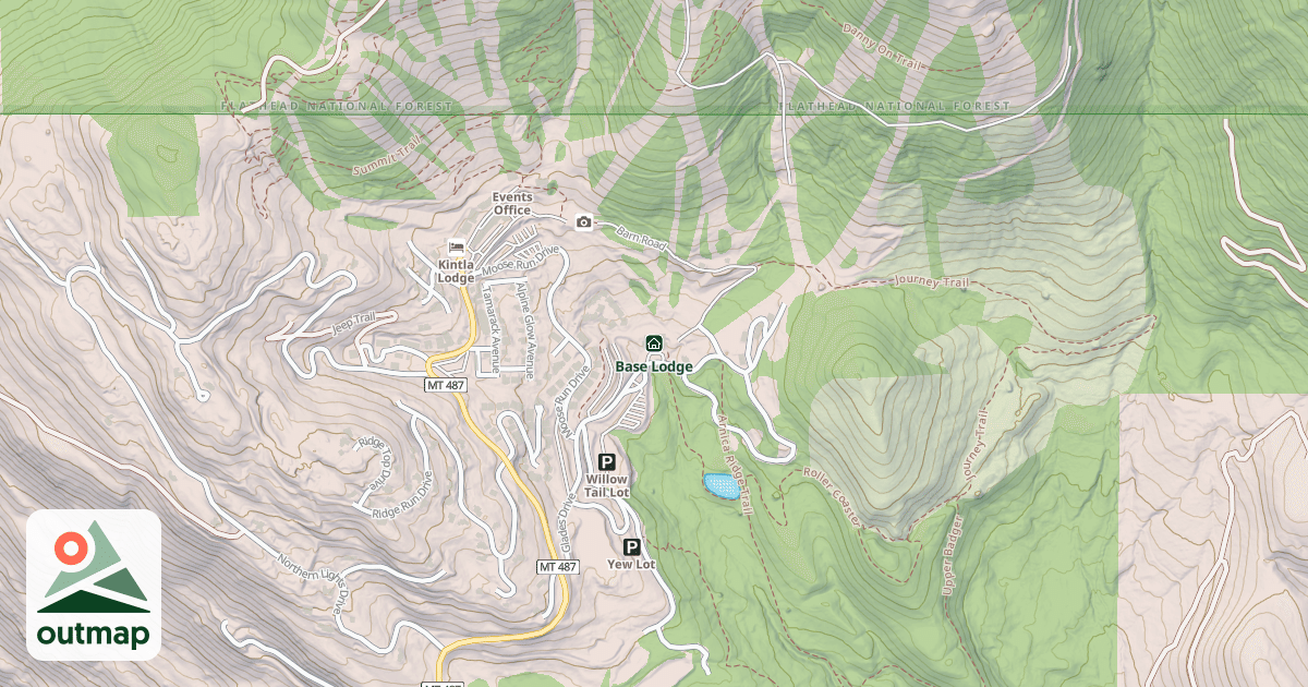 Map of Base Lodge
